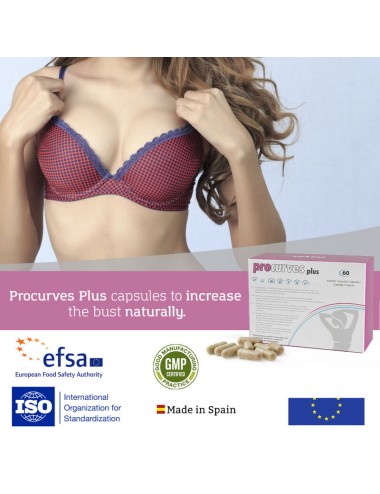 PROCURVES PLUS PILULES D'AMÉLIORATION DU SEIN NATUREL