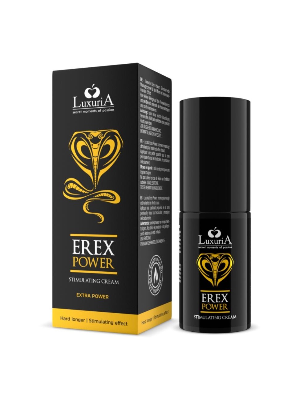 CRÈME PÉNIS EREX POWER HARD LONGER 30 ML