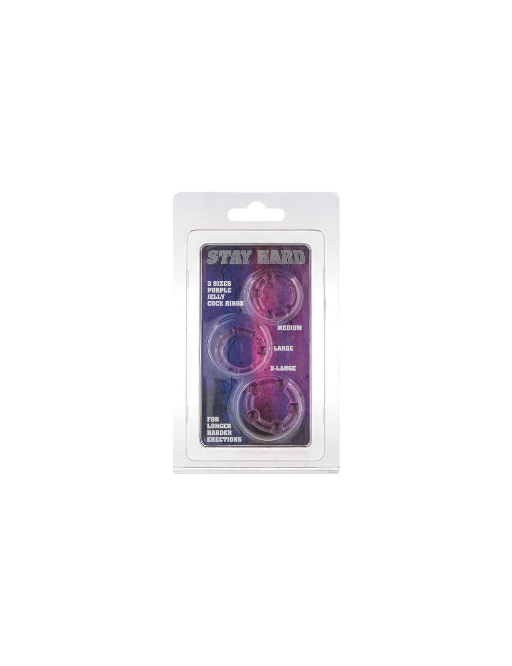 SEVENCREATIONS SET DE TROIS ANNEAUX PENIS LILAS SEVENCREATIONS SET DE TROIS ANNEAUX PENIS LILAS