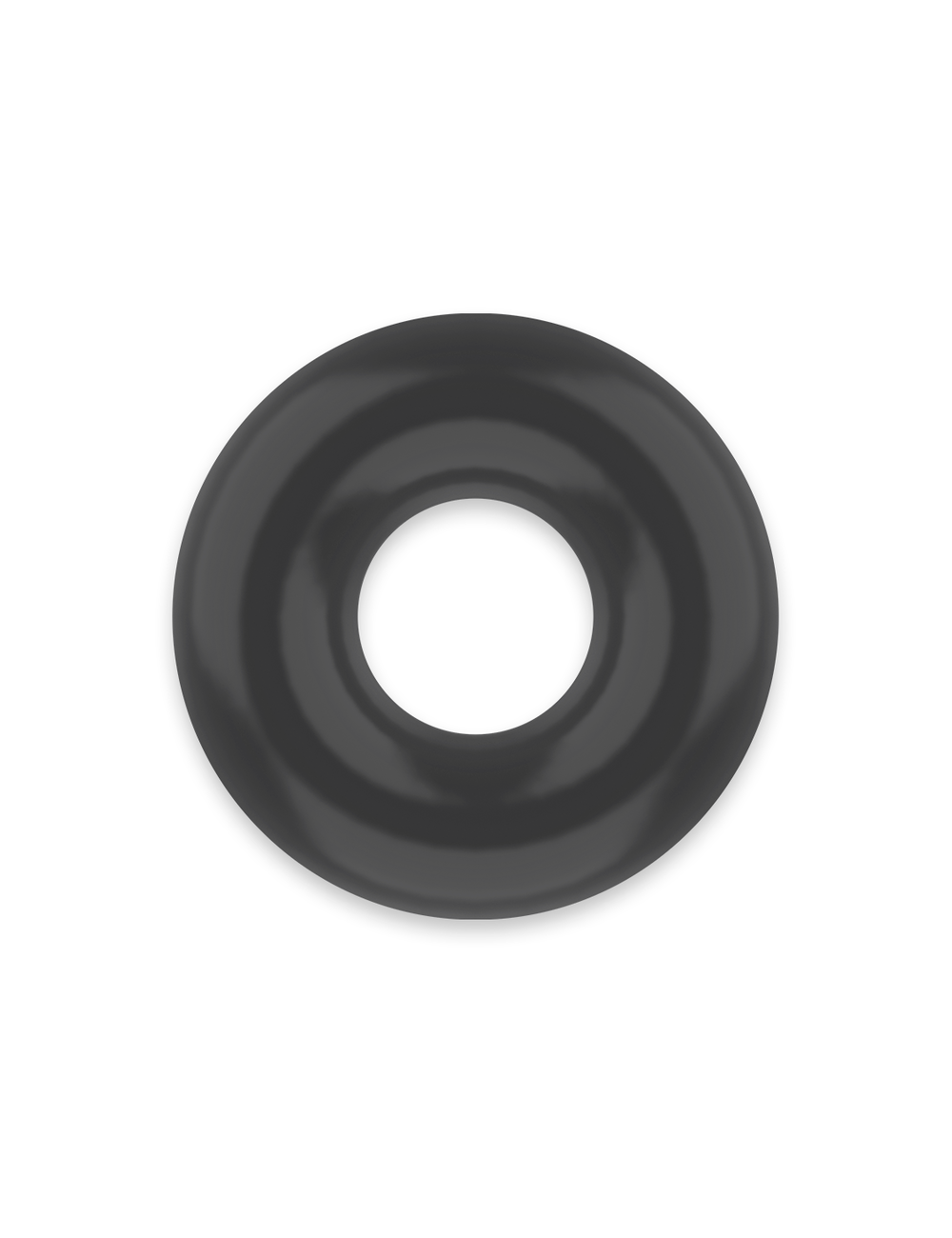 BAGUE RÉSISTANTE SUPER FLEXIBLE POWERING 4.5CM NOIR