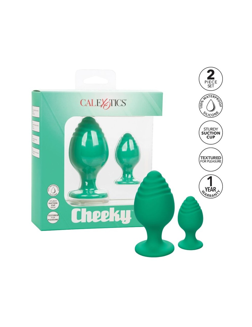 CALEX CHEEKY BUTTPLUG - VERT