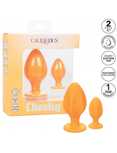 CALEX CHEEKY BUTTPLUG - ORANGE