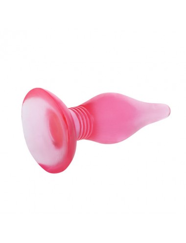 PLUG ANAL TACTO SUAVE LILA 14.2 cm