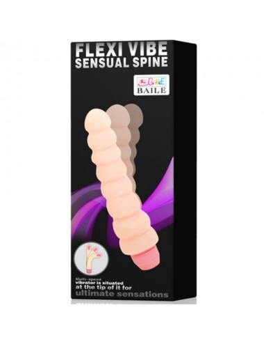 BAILE - VIBRATEUR FLEXIBLE FLEXI VIBE SENSUAL SPINE 19 CM