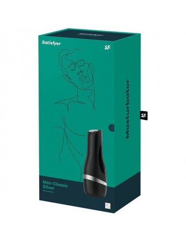 SATISFYER HOMME CLASSIQUE ARGENT