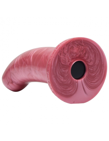 HERSPOT FLESHLIGHT - GODE COURBÉ ROSE DORÉ S