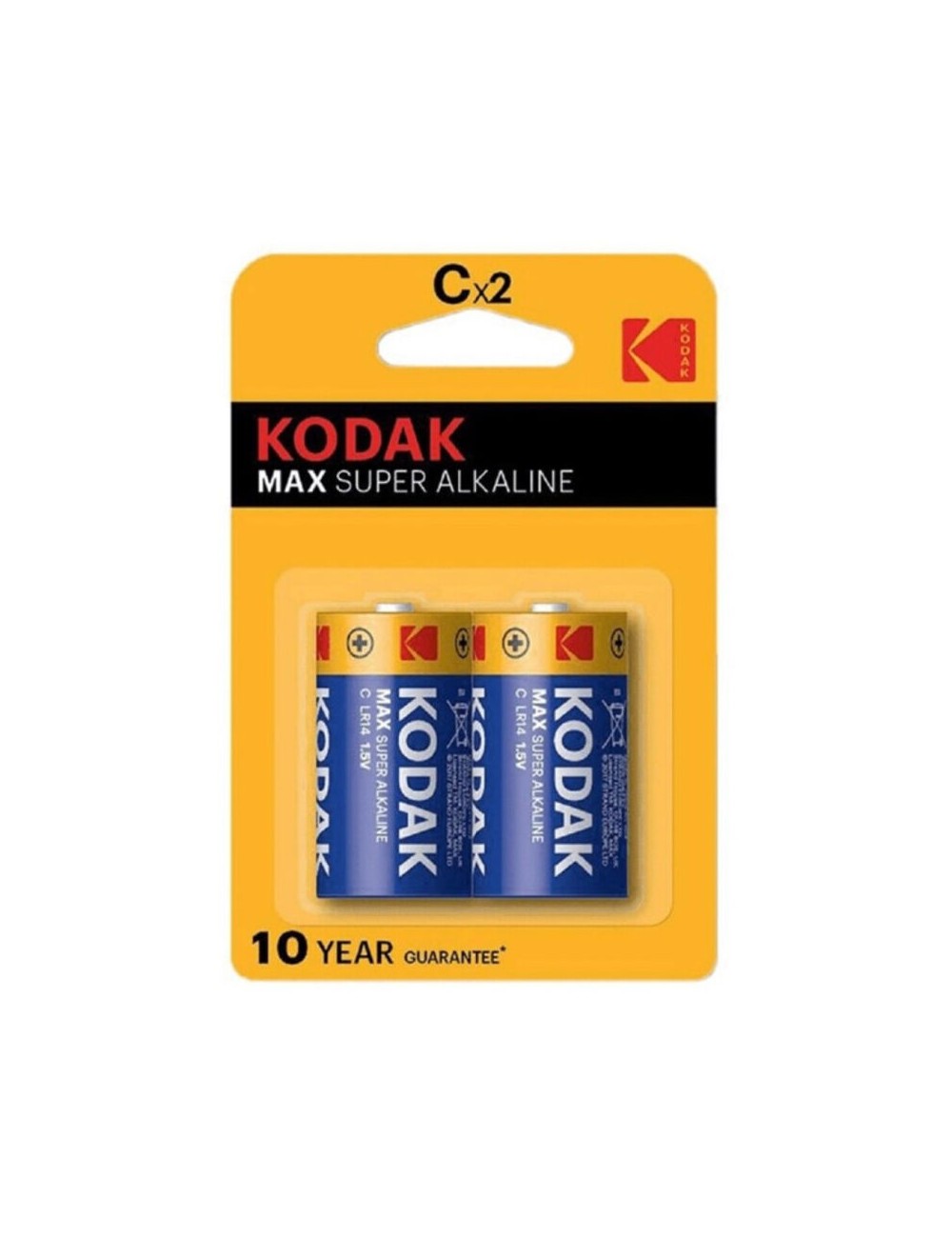 PILE ALCALINE KODAK MAX C LR14 2 UNITÉ PILE ALCALINE KODAK MAX C LR14 2 UNITÉ