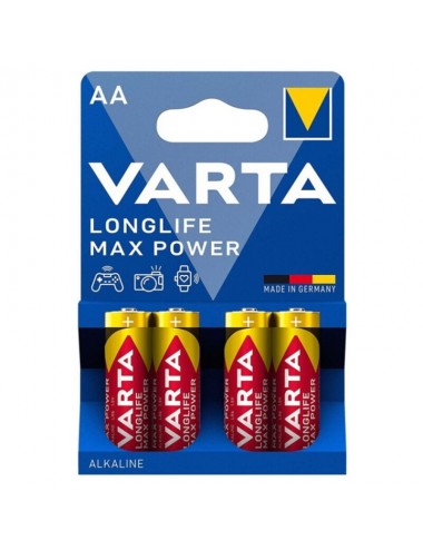 VARTA MAX POWER PILE ALCALINE AA LR6 4 UNITÉ