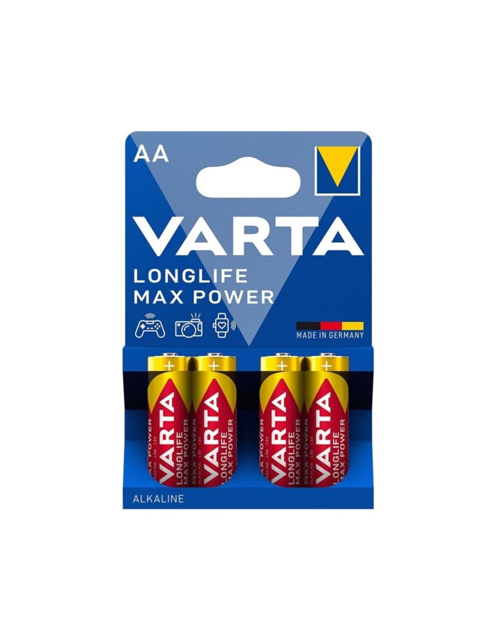 VARTA MAX POWER PILE ALCALINE AA LR6 4 UNITÉ