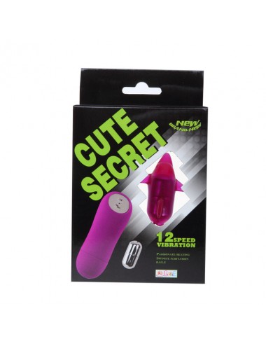 BAILE - VIBRATEUR STIMULATEUR PAPILLON MIGNON SECRET 12V