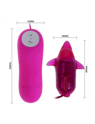 Sextoys - Vibromasseurs - CUTE SECRET DELFIN VIBRADOR 12V - Baile Stimulating