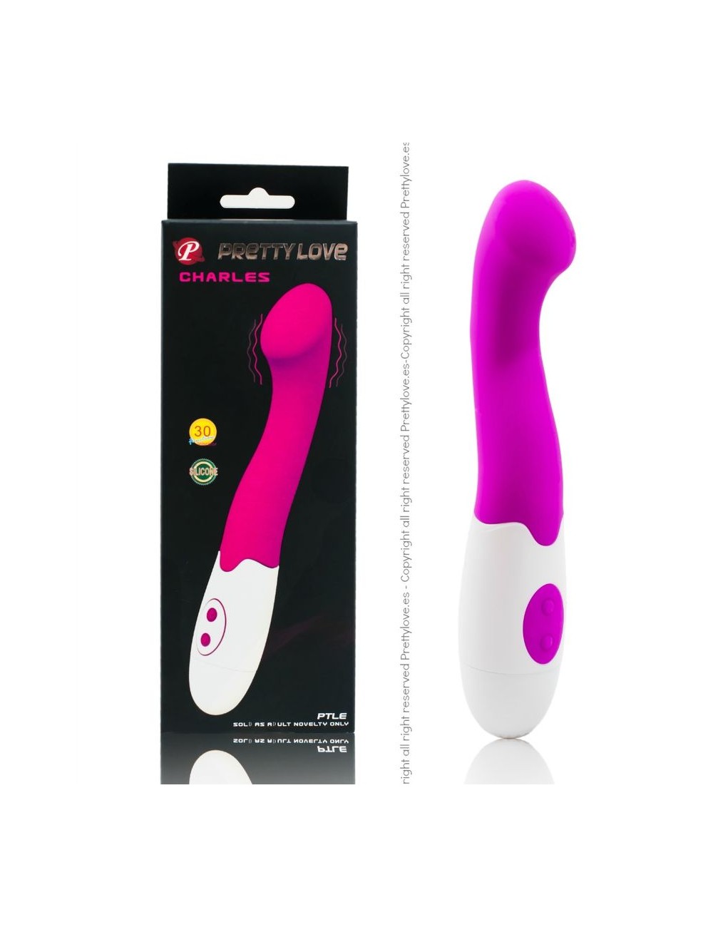 PRETTY LOVE FLIRTATION -VIBRADOR CHARLES