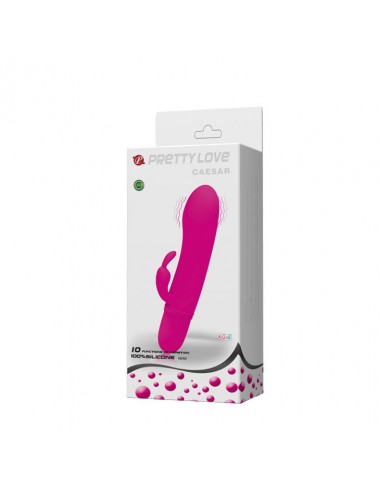 PRETTY LOVE - FLIRTATION VIBRATEUR AVEC LAPIN CÉSAR