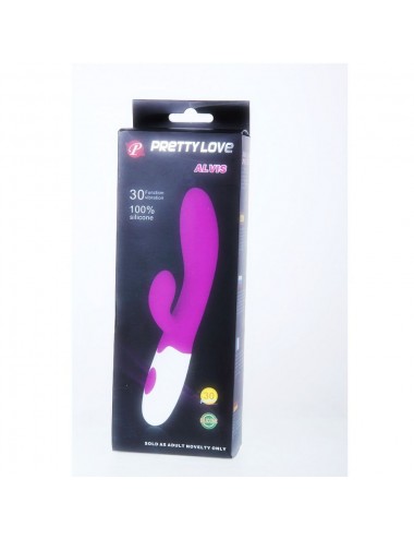 PRETTY LOVE FLIRTATION - VIBRADOR CON ESTIMULADOR CLITORIS ALVIS