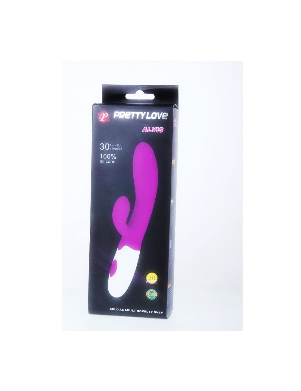 PRETTY LOVE FLIRTATION - VIBRADOR CON ESTIMULADOR CLITORIS ALVIS