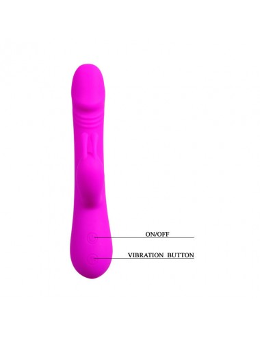 PRETTY LOVE - FLIRTATION VIBRATEUR AVEC LAPIN CLEMENT