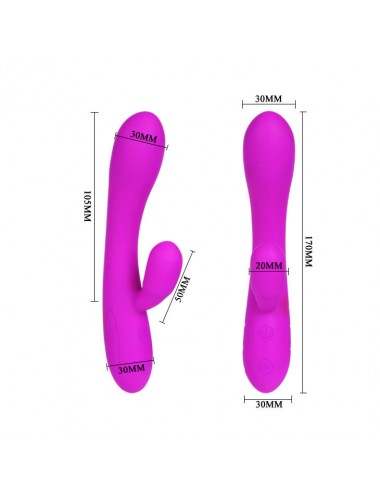PRETTY LOVE - SMART VIBRATEUR VICTOR AVEC STIMULATEUR DE CLITORIS