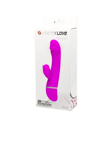 PRETTY LOVE - FLIRTATION VIBRATEUR AVEC LAPIN DAVID