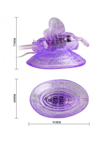 BAILE - PAPILLON VIBRANT DE STIMULATION CLITORIS LILAS