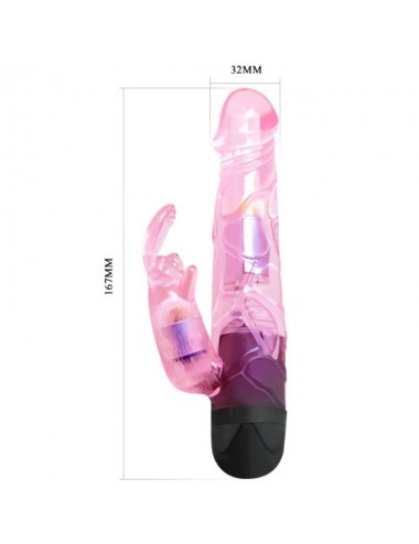 GIVE YOU LOVER VIBRADOR CON RABBIT ROSA