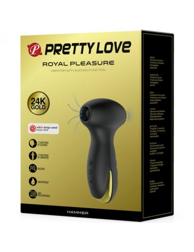 PRETTY LOVE - VIBRATIONS SMART HAMMER ET ONDES STIMULANTES