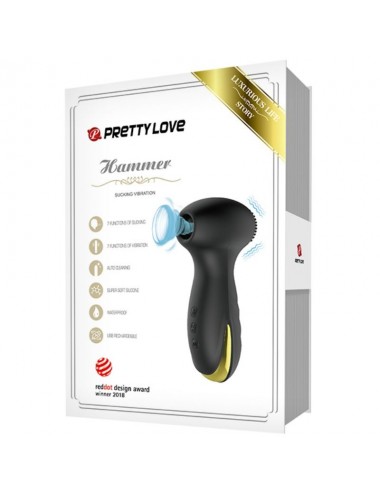 PRETTY LOVE - VIBRATIONS SMART HAMMER ET ONDES STIMULANTES