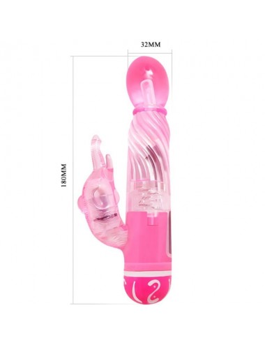 BAILE VIBRADOR MULTIVELOCIDAD CON ESTIMULADOR LILA