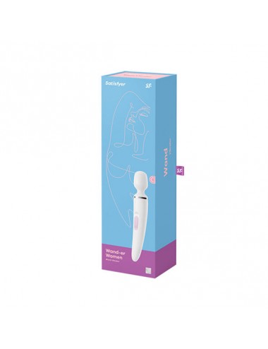 SATISFYER WAND-ER FEMME BLANC