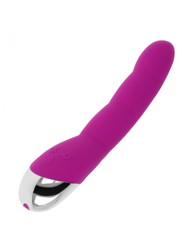 OHMAMA VIBRADOR 6 MODOS Y 6 VELOCIDADES LILA 21.5 CM