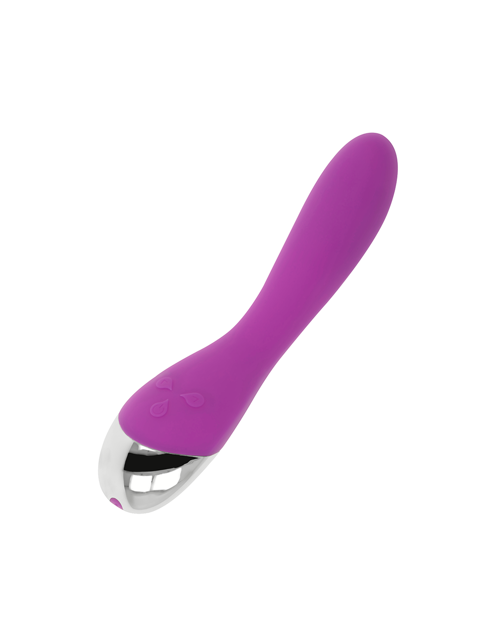 OHMAMA VIBRADOR 6 MODOS Y 6 VELOCIDADES LILA 20.5 CM