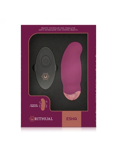 RITHUAL - ESHA EGG SYSTÈME DE TÉLÉCOMMANDE ROTATION + VIBRATION