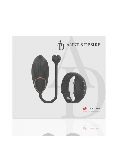 ANNE'S DESIRE - EGG TECHNOLOGIE DE TÉLÉCOMMANDE WATCHME NOIR