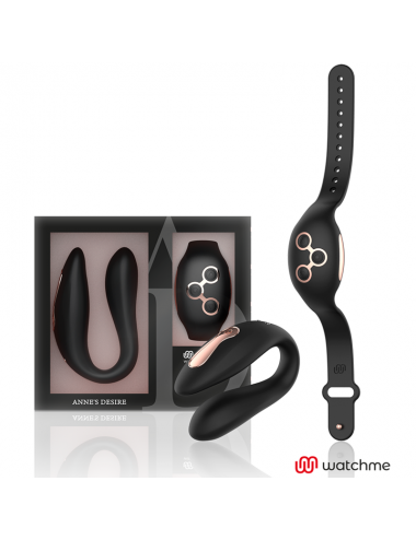 ANNE'S DESIRE - DUAL PLEASURE TECNOLOG A WATCHME NOIR/OR