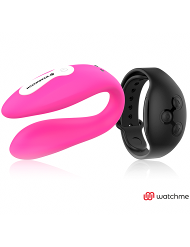 Sextoys - Vibromasseurs - WEARWATCH VIBRADOR DUAL TECHNOLOGY WATCHME FUCSIA /AZABACHE - Wearwatch