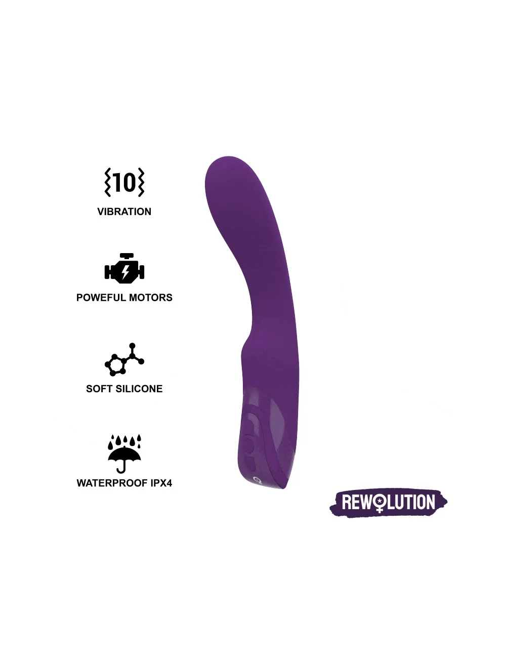 REWOLUTION REWOCLASSY VIBRADOR FLEXIBLE REWOLUTION REWOCLASSY VIBRADOR FLEXIBLE