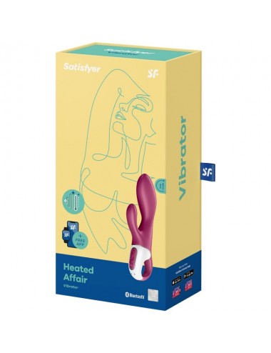 SATISFYER HEATED AFFAIR VIBRADOR PUNTO G