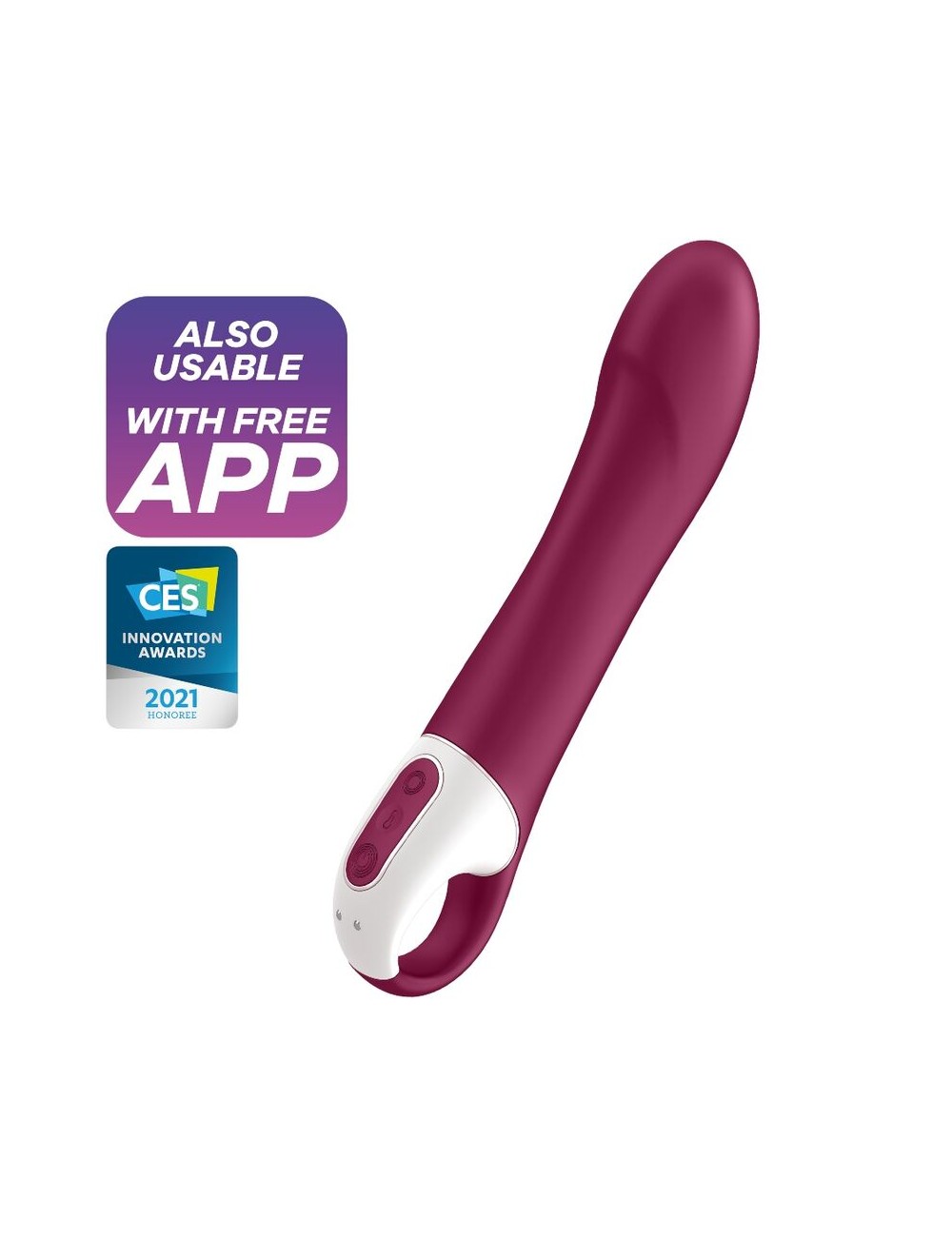 SATISFYER BIG HEAT VIBRADOR PUNTO G