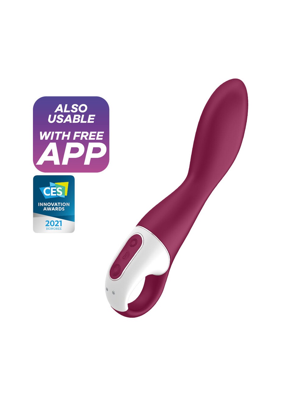 SATISFYER HEATED THRILL VIBRADOR PUNTO G SATISFYER HEATED THRILL VIBRADOR PUNTO G