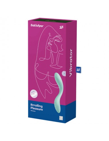 SATISFYER - VIBRATEUR SPOT G RRROLLING PLEASURE VERT