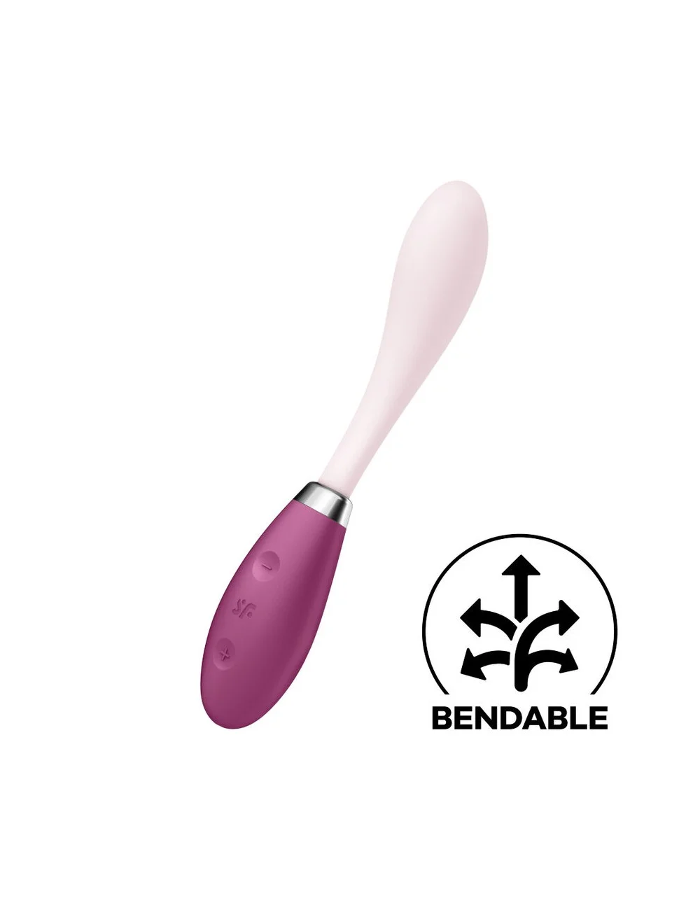 SATISFYER G-SPOT FLEX 3 MULTI VIBRATEUR - ROUGE SATISFYER G-SPOT FLEX 3 MULTI VIBRATEUR - ROUGE