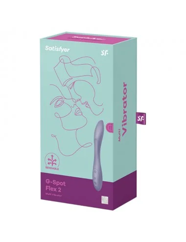 SATISFYER - VIBRATEUR MULTI G-SPOT FLEX 2 VIOLET