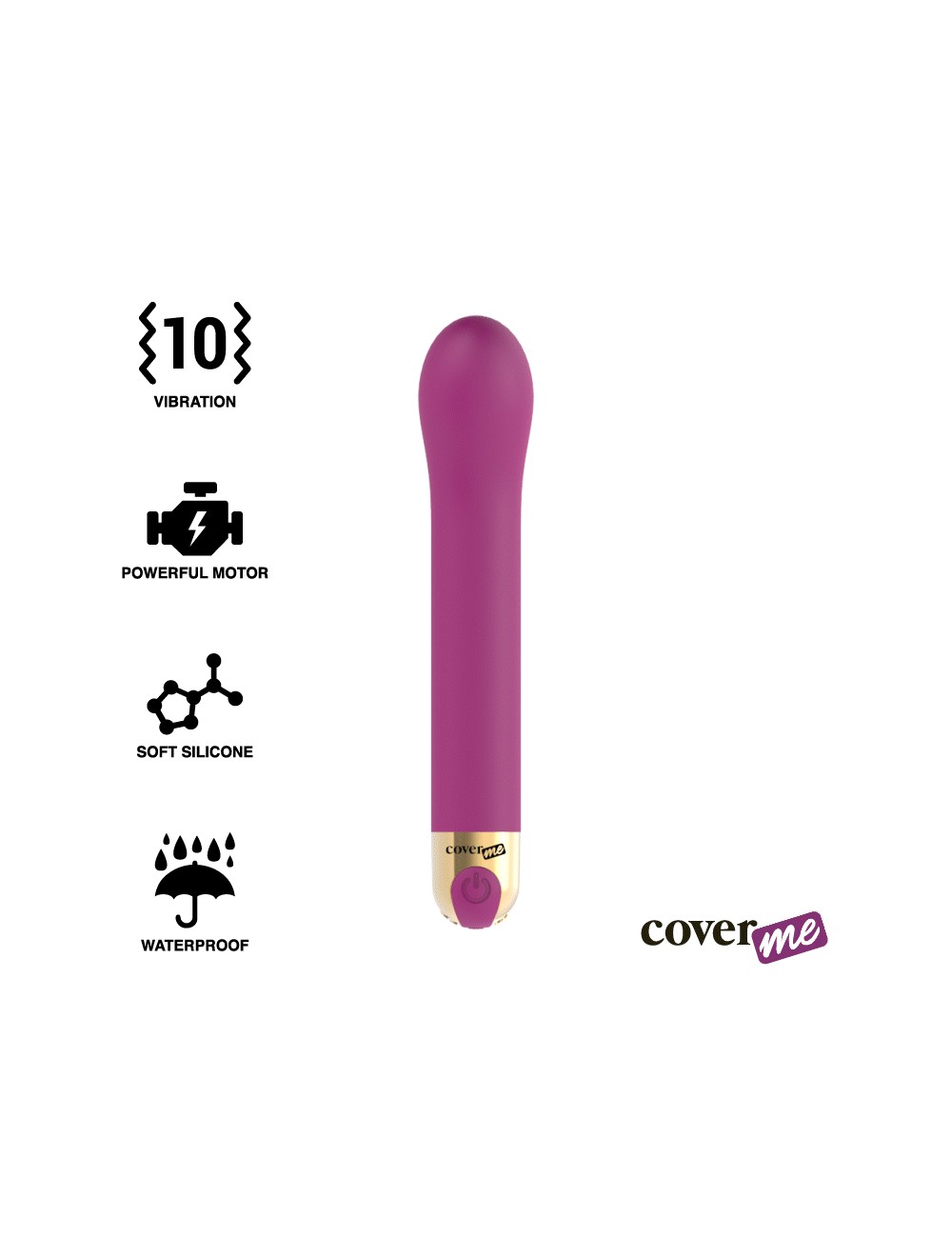 COVERME G-SPOT VIBRATEUR 10 VITESSES