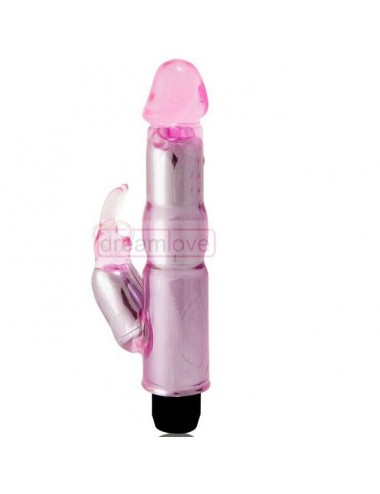 BAILE - VIBRATEUR AVEC STIMULATEUR ROSE RÉGLABLE