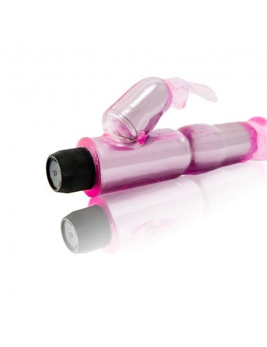 BAILE - VIBRATEUR AVEC STIMULATEUR ROSE RÉGLABLE