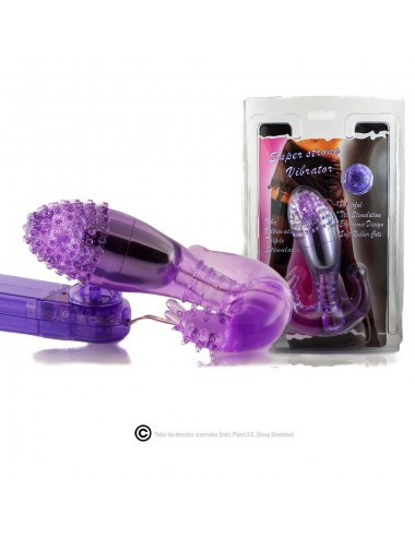 BAILE - STIMULATEUR VAGINAL ET ANAL LILAS AVEC VIBRATION