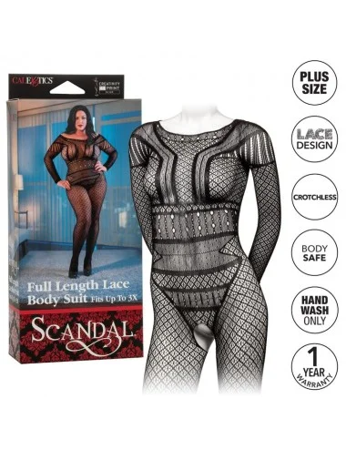 BODY EN DENTELLE CALEX TAILLE PLUS
