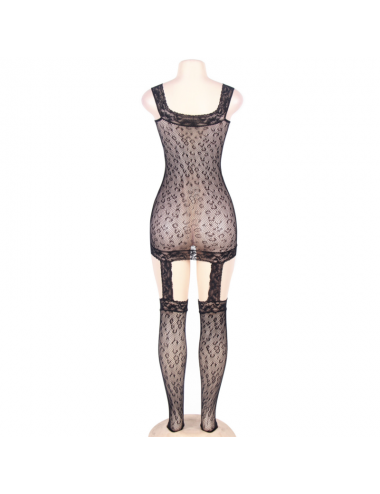 QUEEN LINGERIE - BODYSTOCKING STYLE LÉOPARD S/L