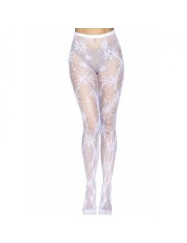 LEG AVENUE - COLLANT RÉSILLE FLOCON DE NEIGE TAILLE UNIQUE