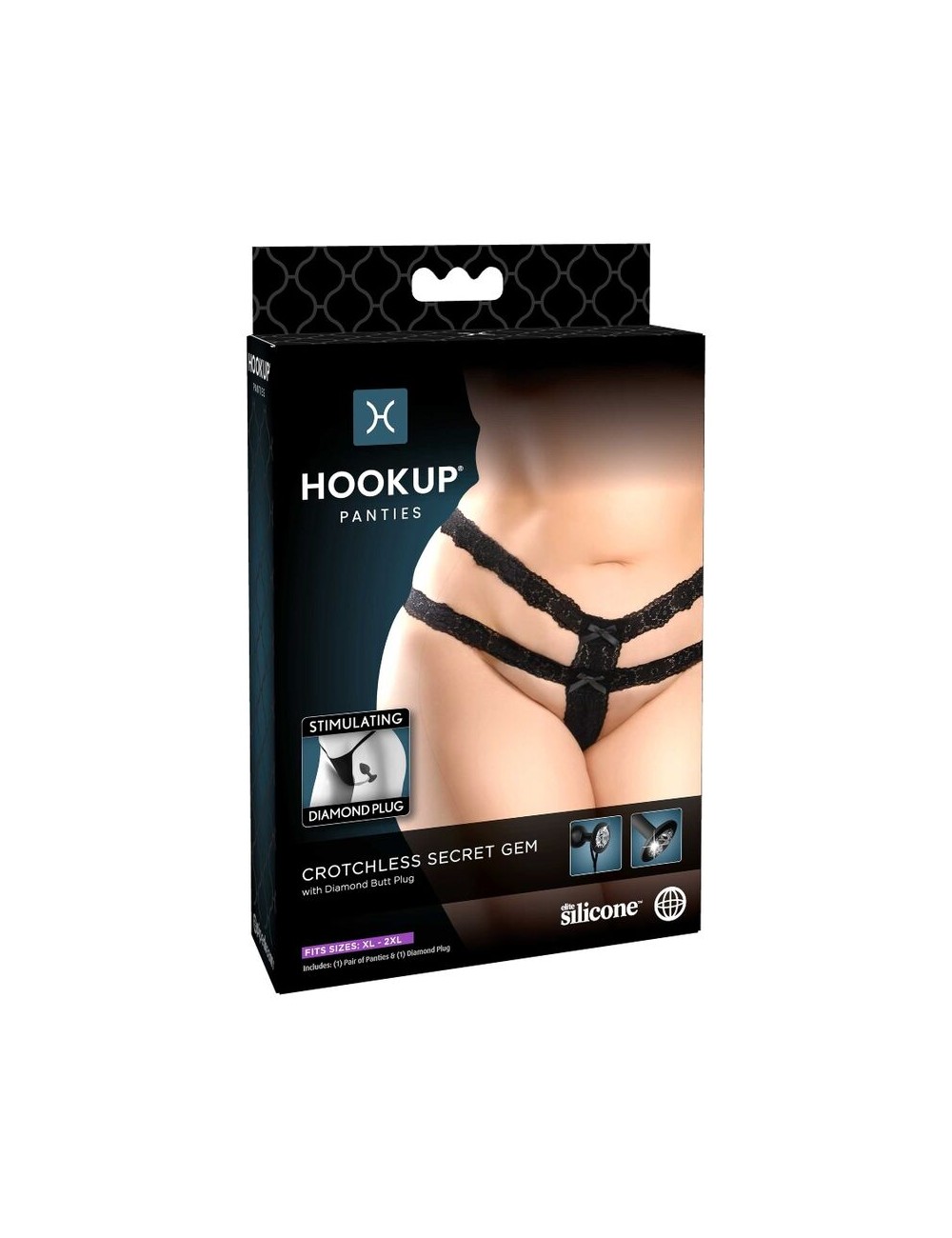 HOOK UP CROTHLESS SECRET GEM GRANDE TAILLE HOOK UP CROTHLESS SECRET GEM GRANDE TAILLE