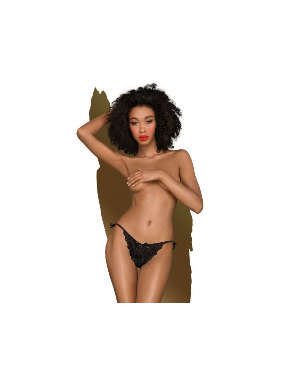 PENTHOUSE TOO HOT TO BE REAL STRING NOIR S/M